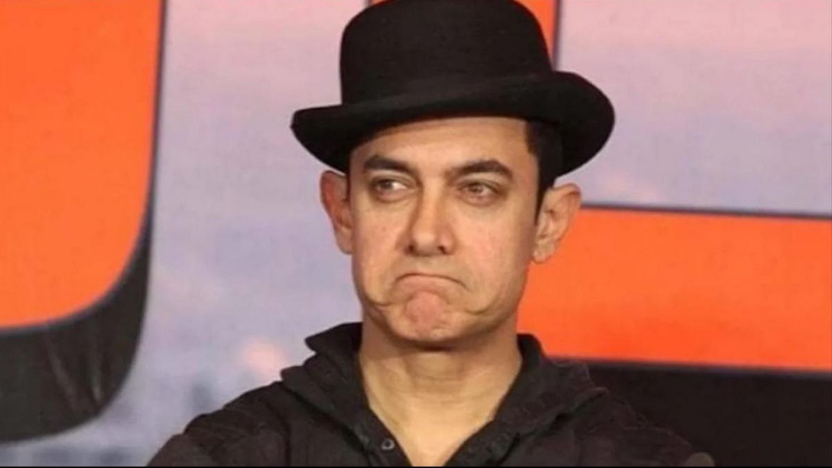 ब्रेक से वापस लौटे आमिर खान, मास्क से ढका चेहरा, लोग बोले- फिल्म फ्लॉप हो गई इसलिये...