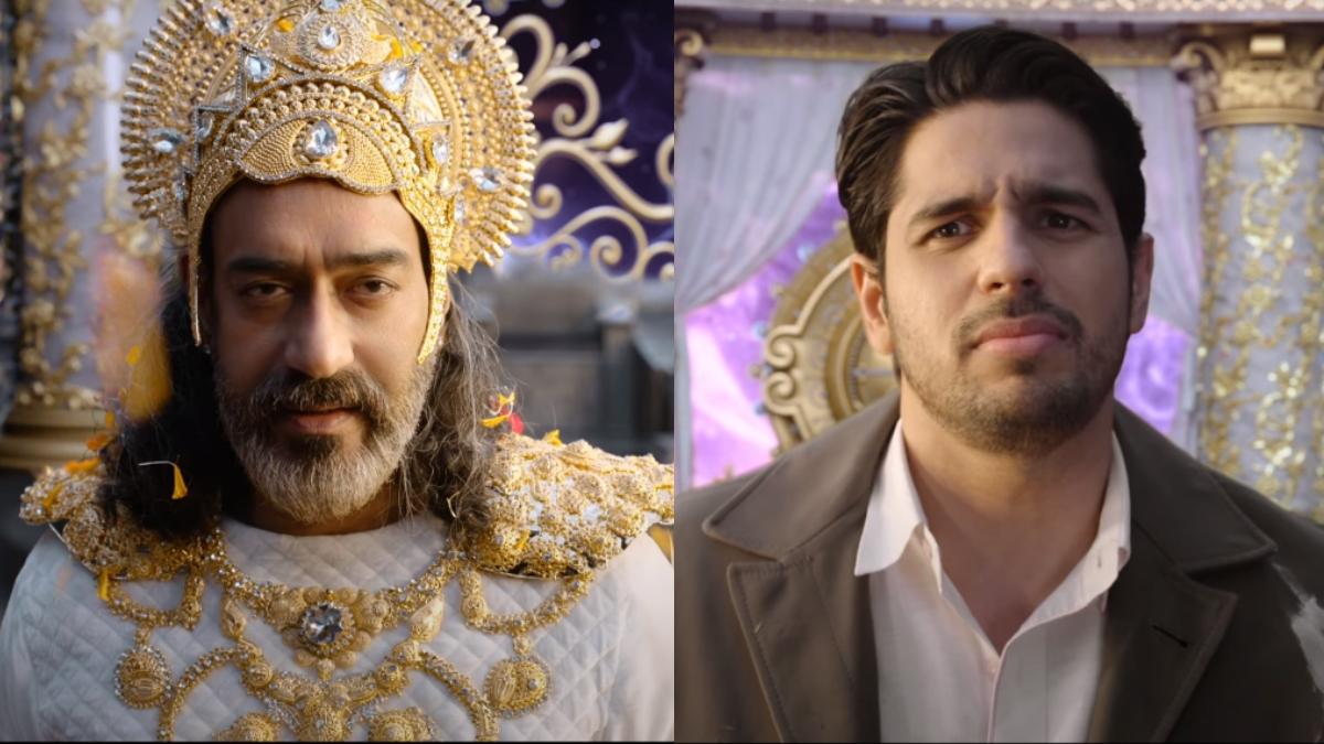 Thank God Diwali Trailer: चित्रगुप्त से अमिताभ बच्चन को मिला था केबीसी का आइडिया! मजेदार है थैंक गॉड का ट्रेलर