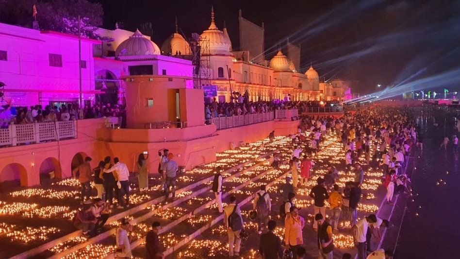 40 घाट, 17 लाख दीये और 3500 लीटर तेल, जानिए इस बार कितना भव्य होगा अयोध्या का दीपोत्सव - Ayodhya Depotsav Preparation at 40 ghat with 17 lakh diya and 3500 litre
