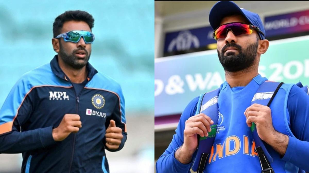 रविचंद्रन अश्विन और दिनेश कार्तिक