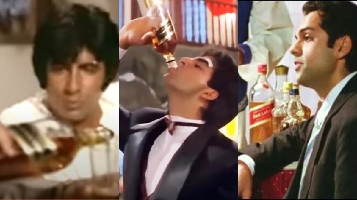 फिल्मी पर्दे पर जॉनी वॉकर. 