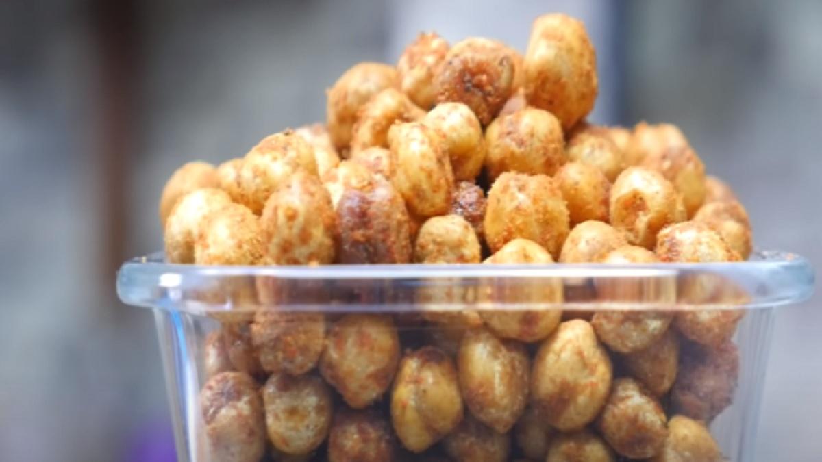 Kurkure Chane Recipe in Hindi