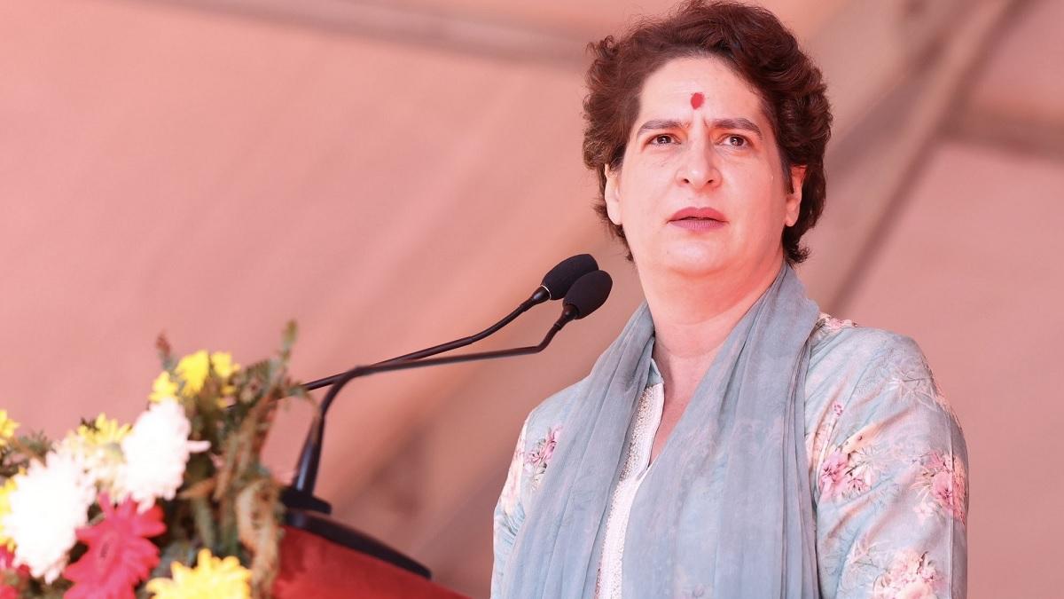 कांग्रेस महासचिव प्रियंका गांधी.