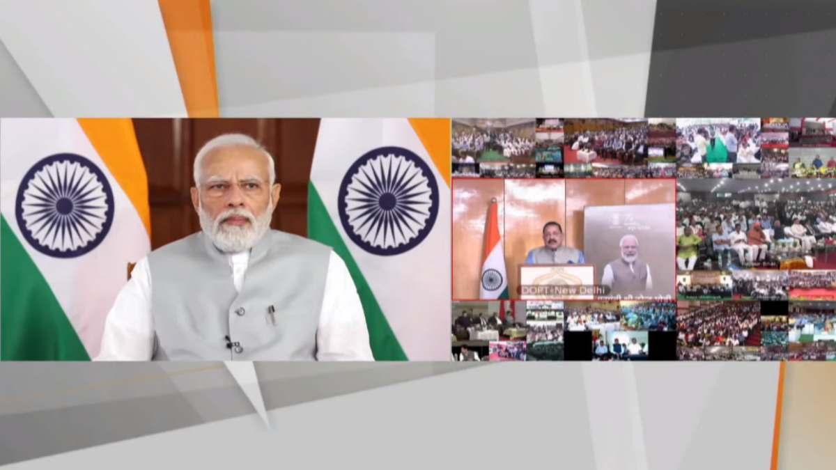 PM Modi Rozgar Mela: पहले चरण में 75000 को सौंपे नियुक्ति पत्र (फोटो सोर्स- यूट्यूब)