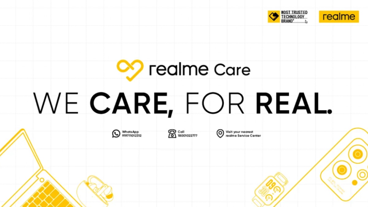 Realme Care+ अपडेट वॉट्सऐप पर भी मिलेगा