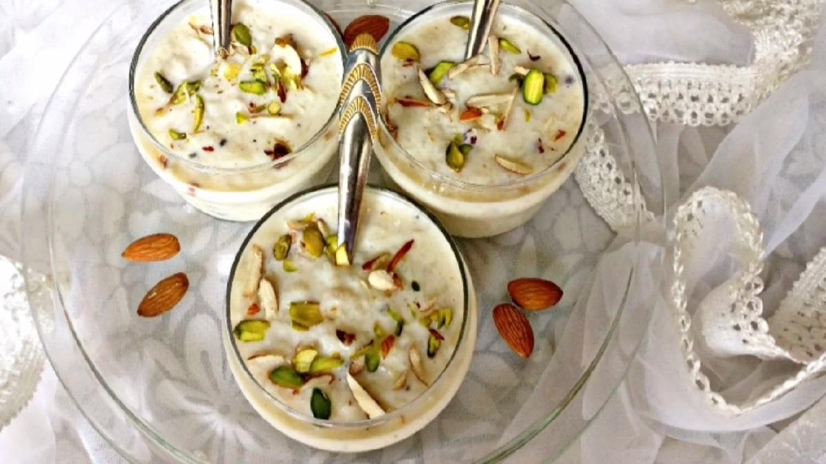 Rice Makhana Kheer Recipe in Hindi