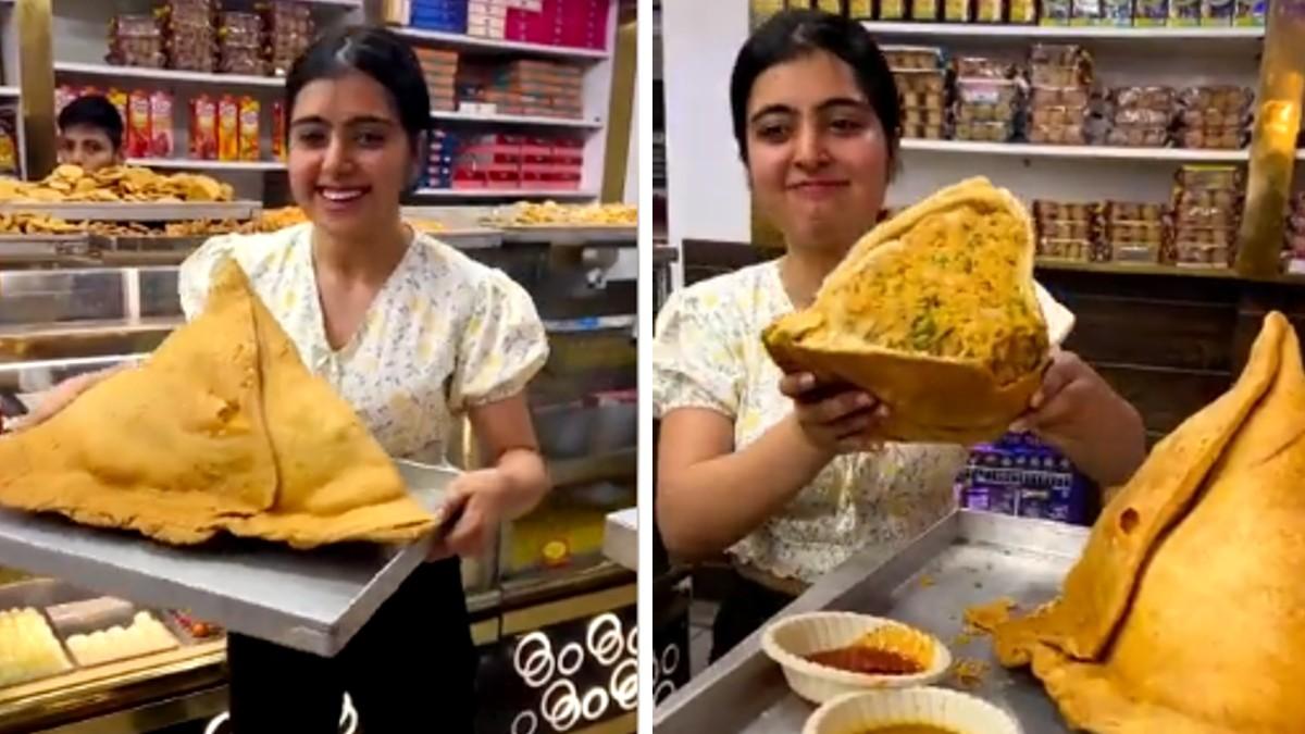 8 किलो का बाहुबली समोसा. 