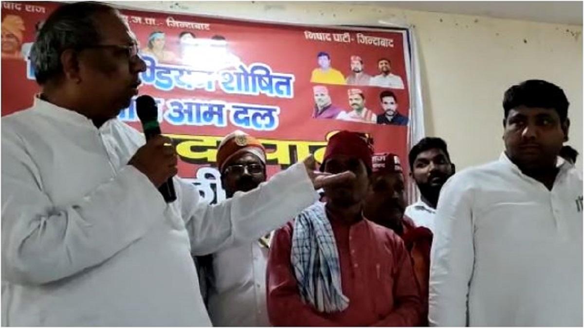 कैबिनेट मंत्री डॉ. संजय निषाद का वीडियो वायरल.