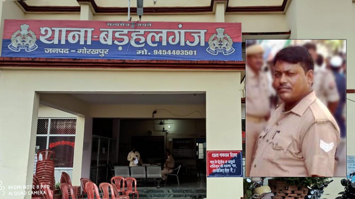 चोरी के आरोप में थाने में तैनात दीवान को पुलिस ने गिरफ्तार किया 