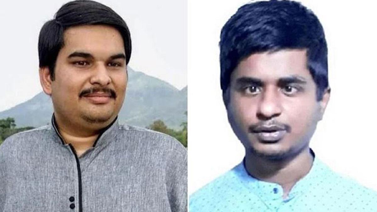 प्राचुर्य प्रधान (L) प्रसन्ना पांडा (R) (Photo:aajtak.in)