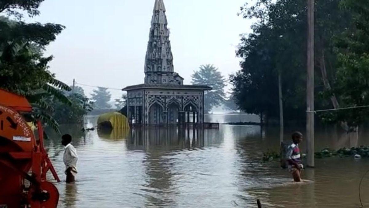 सिद्धार्थनगर के इटवा में जलमग्न हुए कई गांव 
