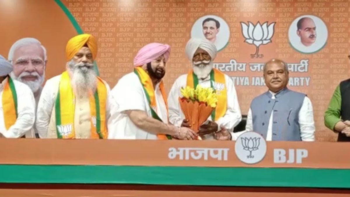 ये नेता हाल ही में कैप्टन अमरिंदर सिंह के साथ बीजेपी में शामिल हुए थे (फाइल फोटो)