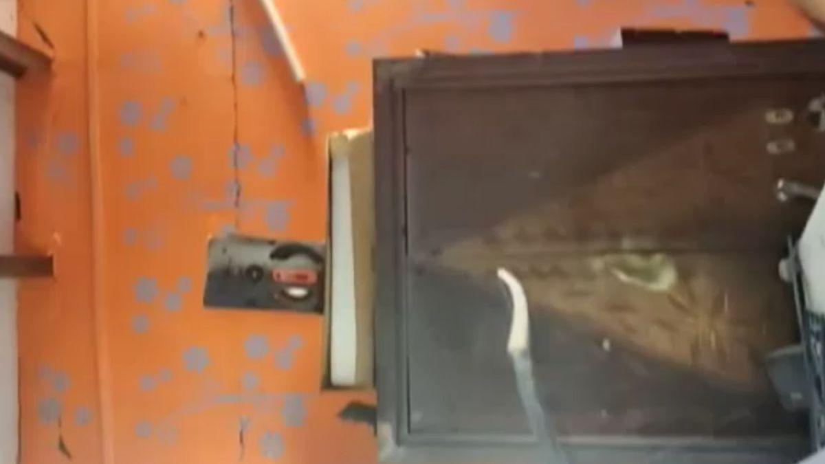 गाजियाबाद में LED टीवी में ब्लास्ट. 