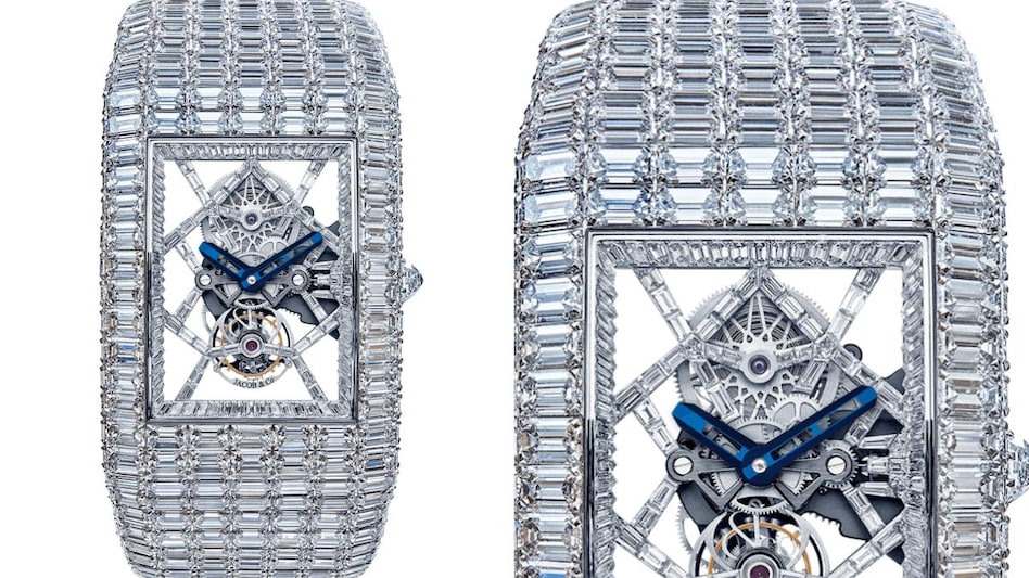 76 सफेद हीरे, 18 कैरेट गोल्ड... ऐसी है 27 करोड़ की घड़ी, दुनिया के सबसे महंगे वॉच में जड़े हैं 110 डॉयमंड्स - More than 27 crore Billionaire JACOB Co watch confiscated