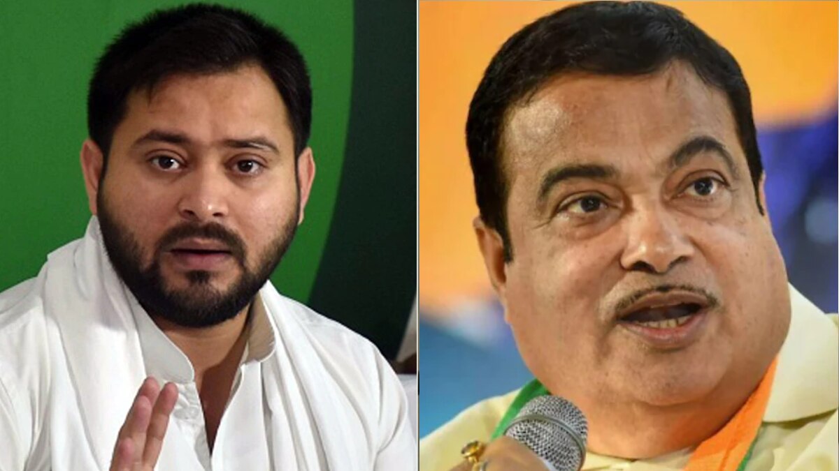बिहार के डिप्टी सीएम तेजस्वी यादव ने केंद्रीय मंत्री नितिन गडकरी की तारीफ की.