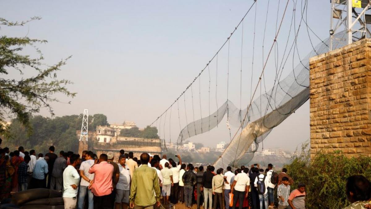 मोरबी हादसा (पीटीआई)