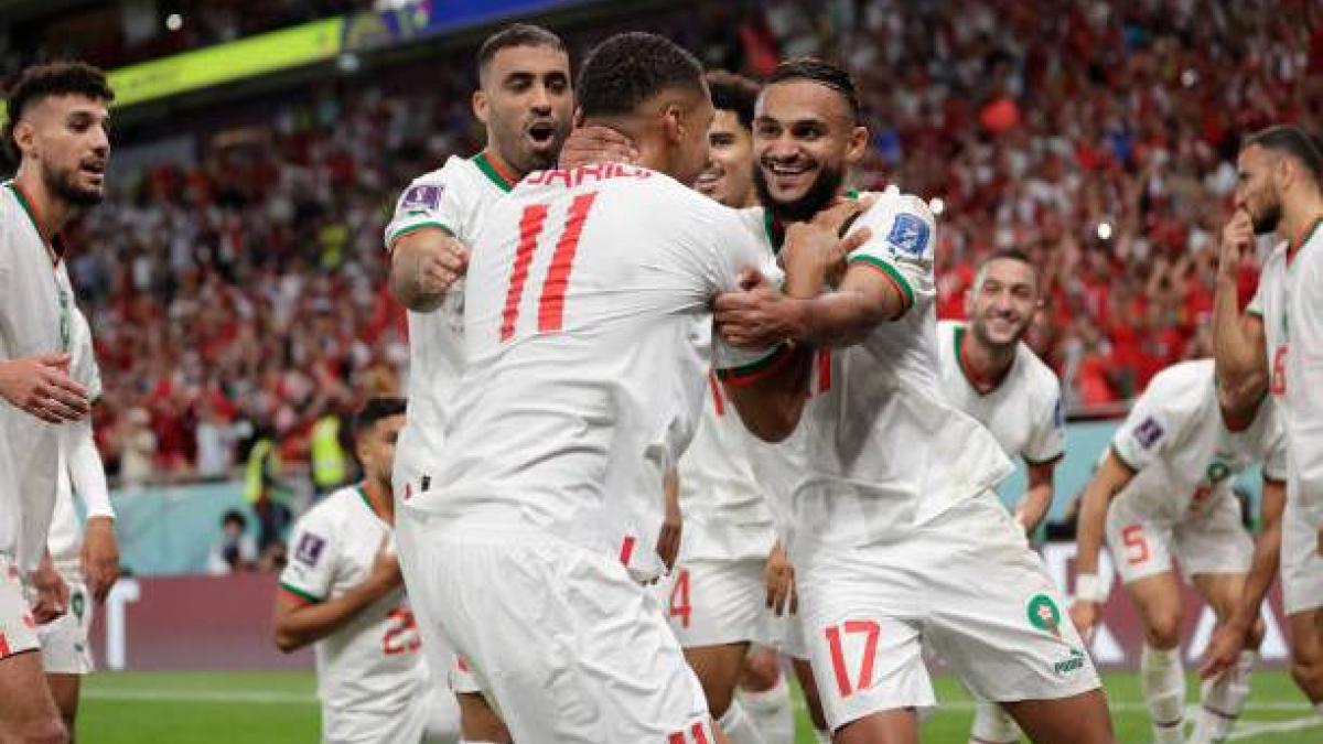 मोरक्को ने बेल्जियम को हराया