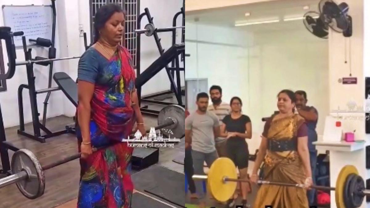 56 साल की उम्र में जिम करती महिला का वीडियो वायरल (फोटो- इंस्टाग्राम) 