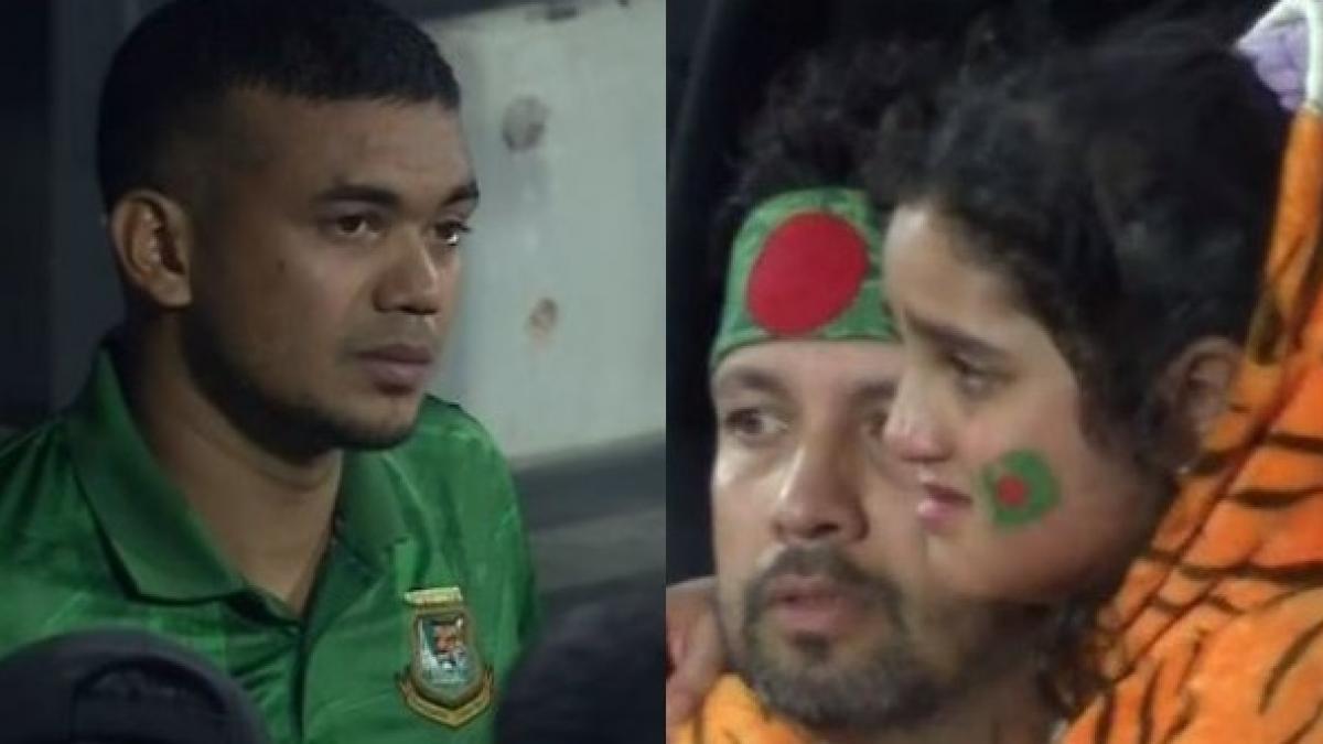 IND vs BAN T20 WC: भारत से हार के बाद रोने लगा यह बांग्लादेशी प्लेयर, फैन्स भी हुए गमगीन