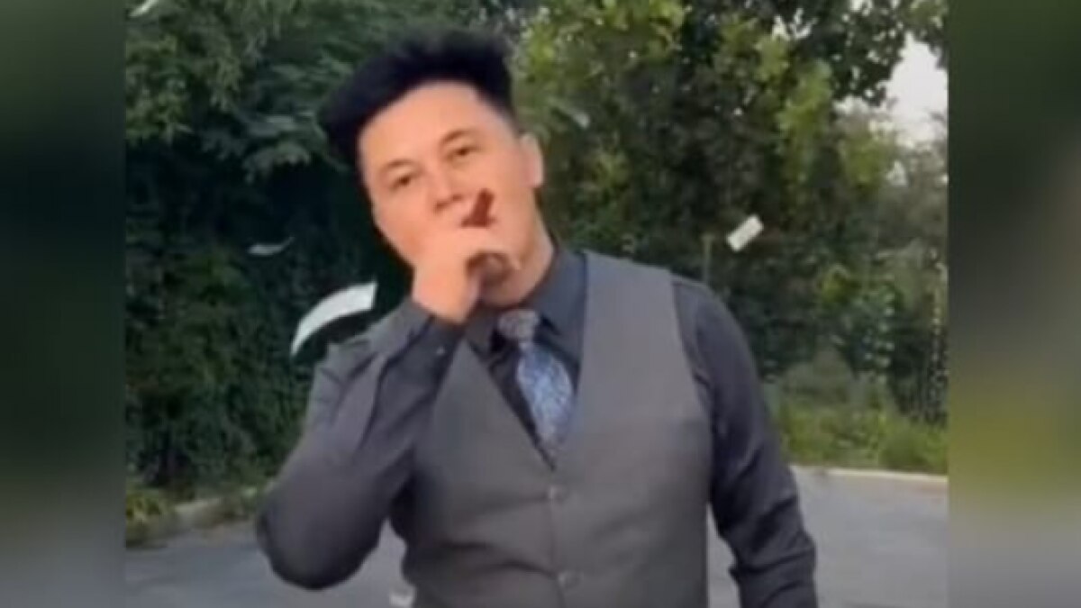 Elon Musk के चीनी हमशक्ल के वीडियो पहले भी वायरल हो चुके हैं (Photo Credit: TikTok)