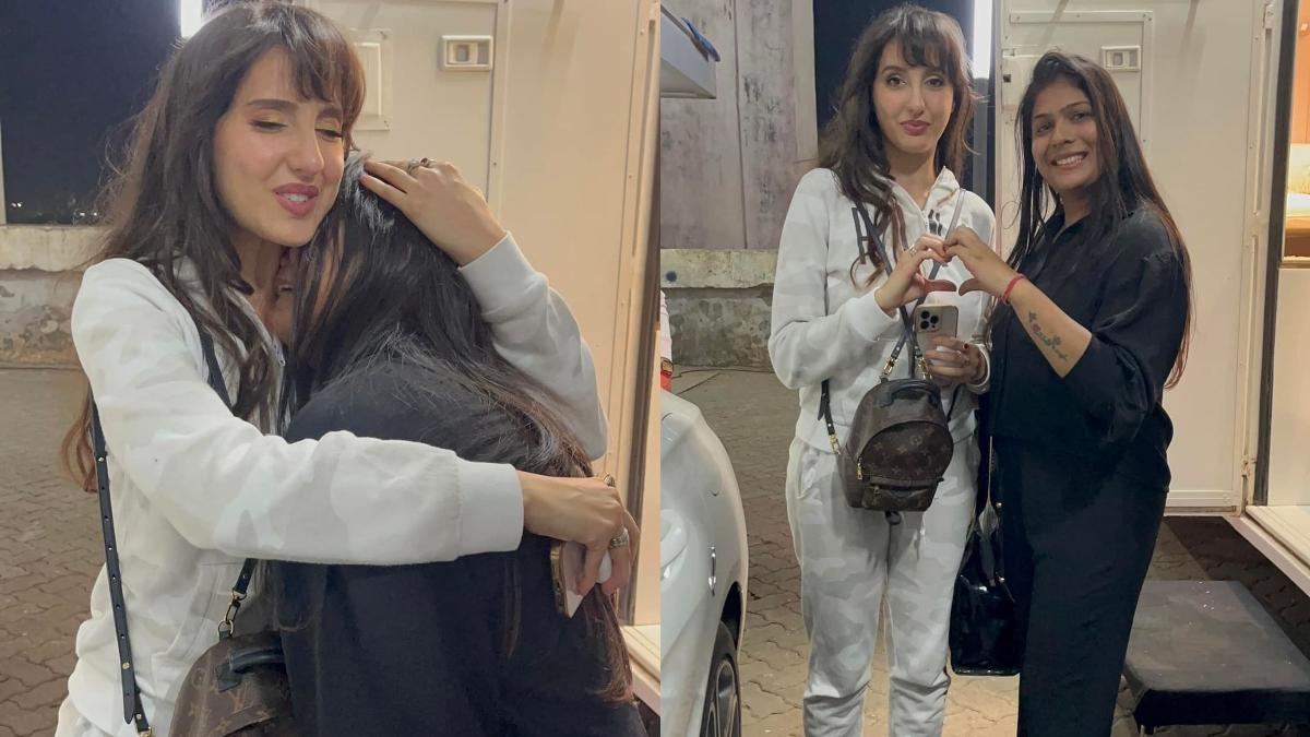 फैन के साथ नोरा फतेही