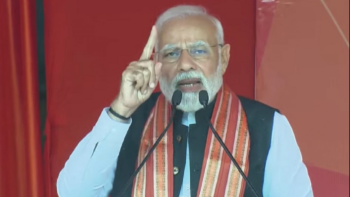 तेलंगाना में पीएम नरेंद्र मोदी ने विपक्ष को घेरा