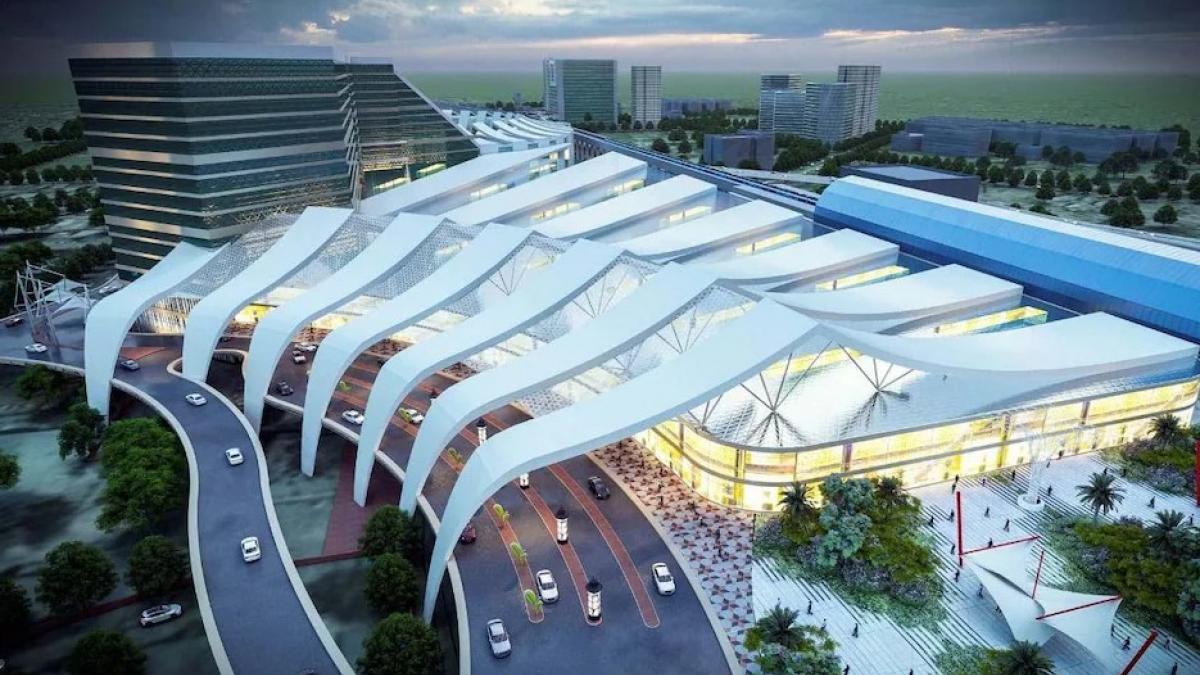 Representation Image Of Redeveloped Railway Station