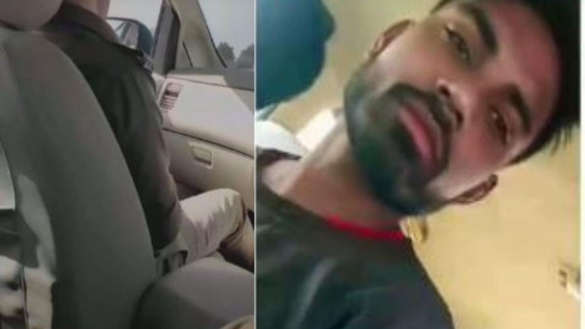 पुलिस की मौजूदगी में बनाई रील