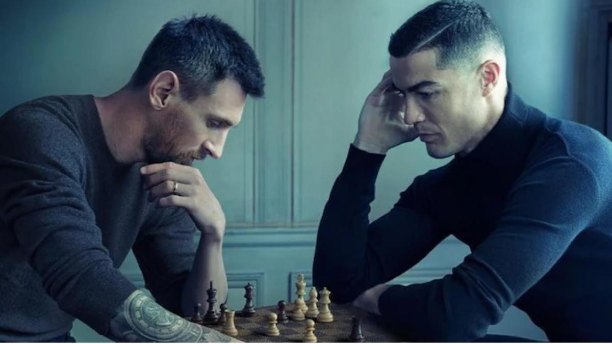 वायरल हुई रोनाल्डो-मेसी की तस्वीर (फोटो: instagram.com/cristiano)