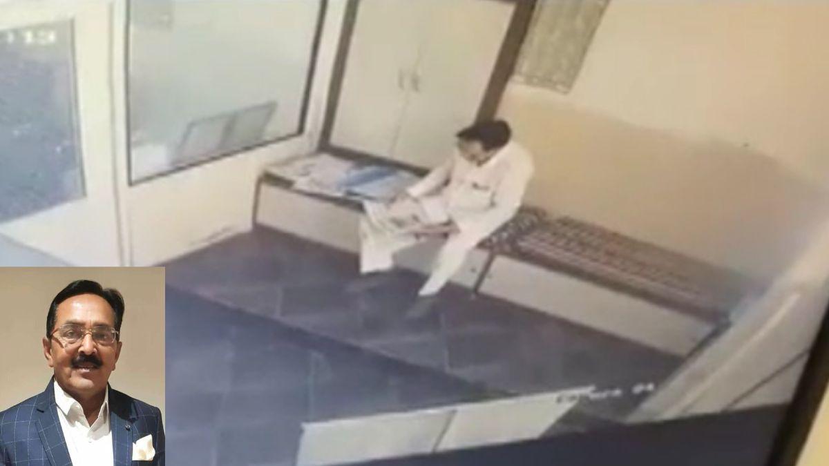 अखबार पढ़ रहा था व्यापारी, 5 सेकेंड में हो गई मौत.