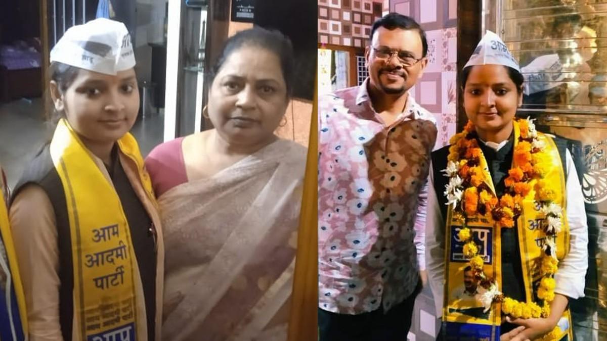 रोहतास नगर से जीतीं 24 वर्षीय शिवानी पांचाल