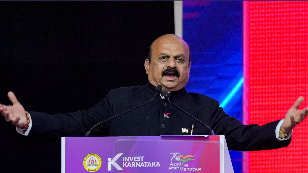 कर्नाटक के मुख्यमंत्री बसवराज बोम्मई.