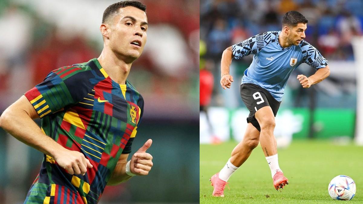 Cristiano Ronaldo and Luis Suarez (Twitter/Fifa)