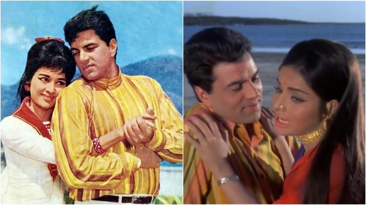 धर्मेंद्र, आशा पारेख, राखी
