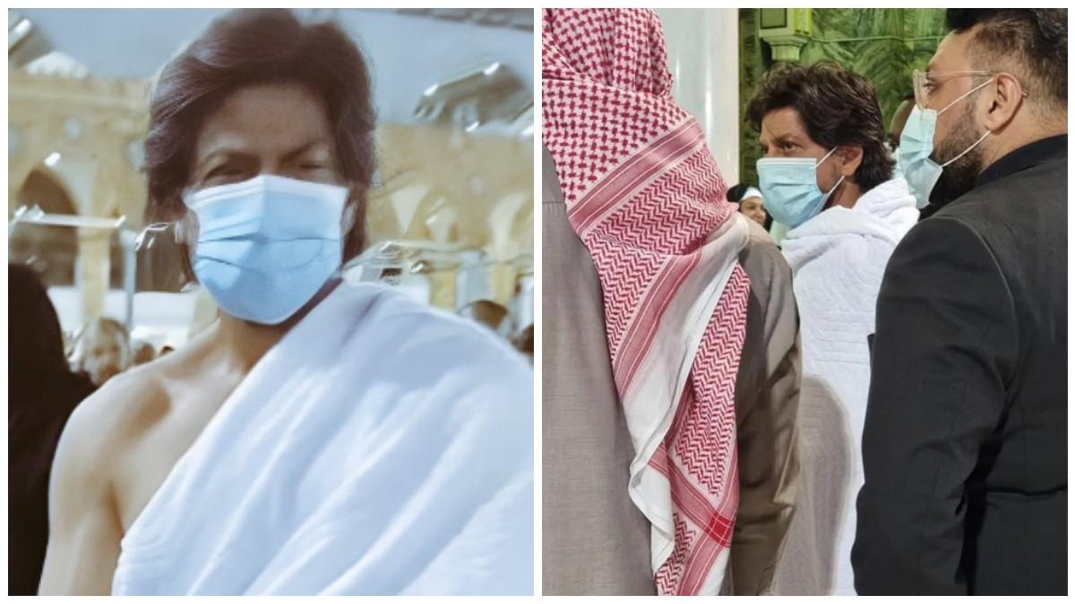 शाहरुख खान उमराह करने मक्का पहुंचे, Viral हुई तस्वीरें