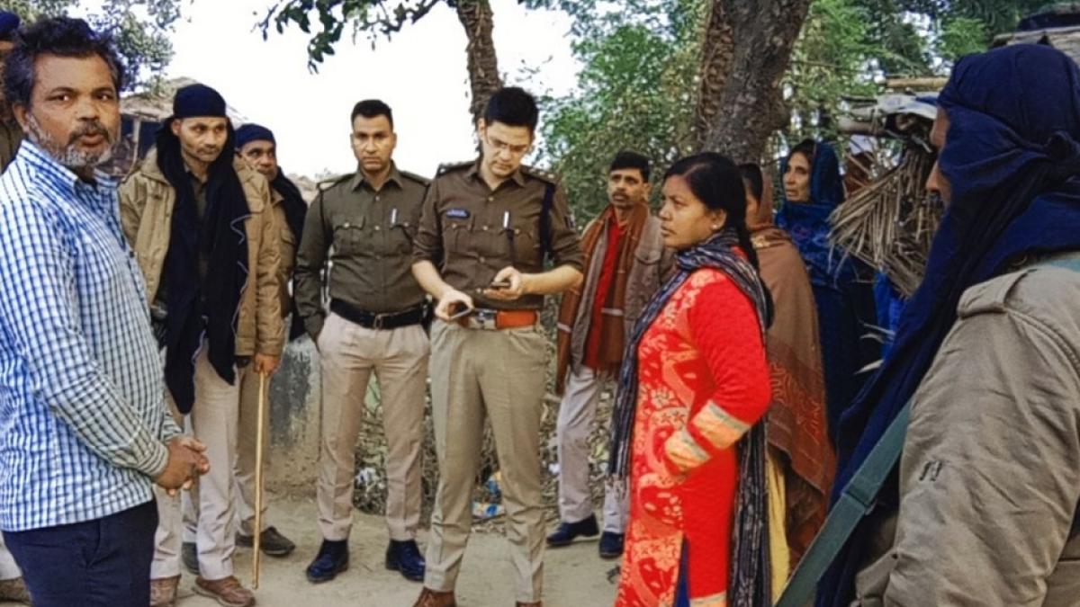 लखीसराय में पुलिस ने सुलझाया विवाद