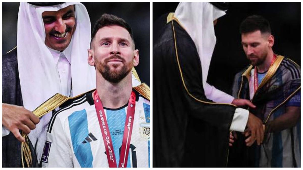 कतर वर्ल्ड कप में मेसी को काले रंग की पोशाक पहनाए जाने पर मचा हड़कंप