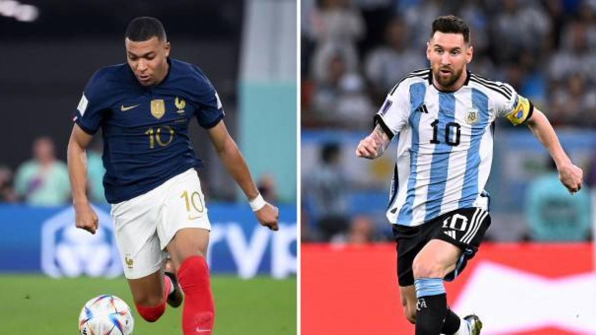 लियोनेल मेसी और किलियन एमबाप्पे (@Getty)