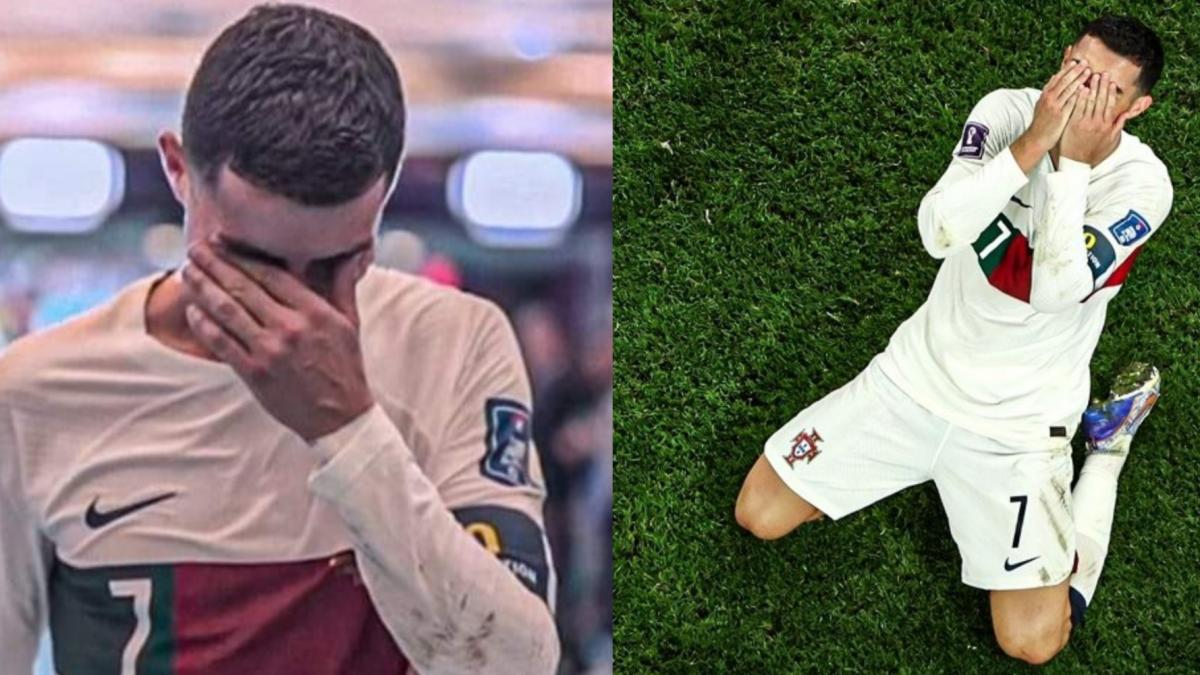 हार के बाद रोते-बिलखते रोनाल्डो