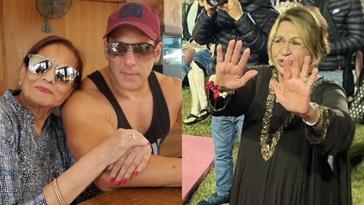 सलमान खान, मां सलमा खान, एक्ट्रेस हेलेन