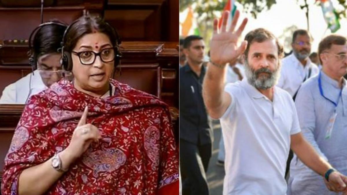 अजय राय के ऐलान पर स्मृति ईरानी का पलटवार, कहा- राहुल जी आपका अमेठी से लड़ना पक्का समझूं?