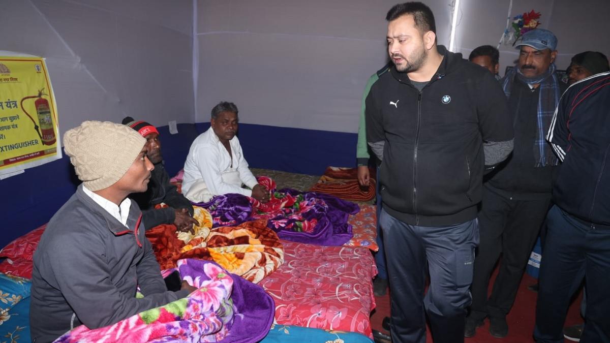 बिहार के रैन बसेरों में मिलेगी वाई-फाई की सुविधा, तेजस्वी बोले- लगेंगे मोबाइल चार्जिंग पॉइंट