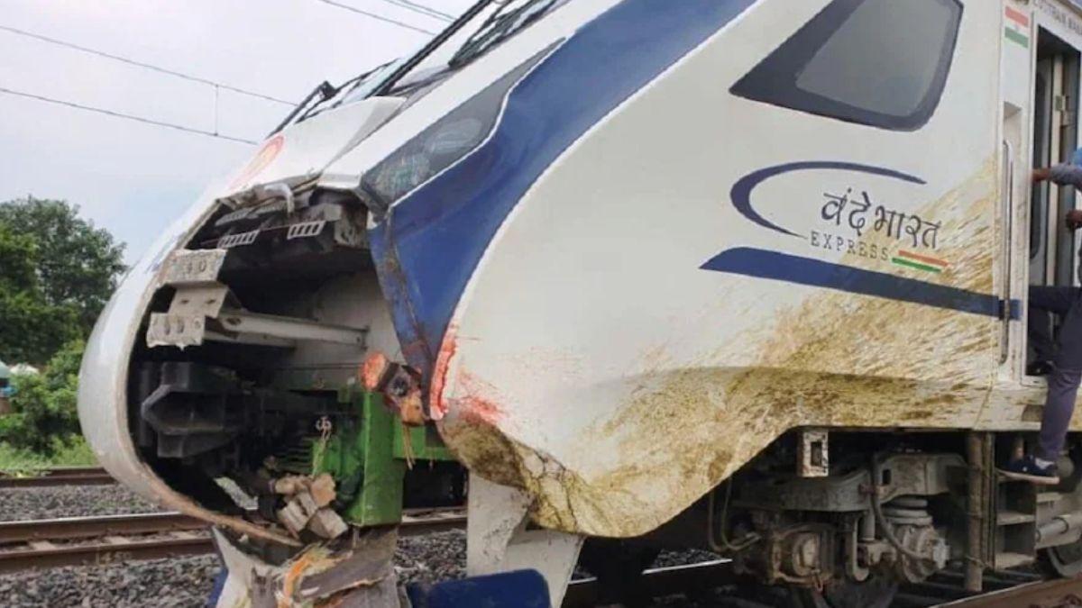 वंदे भारत एक्सप्रेस ट्रेन 5वीं बार हादसे का शिकार (फाइल फोटो)
