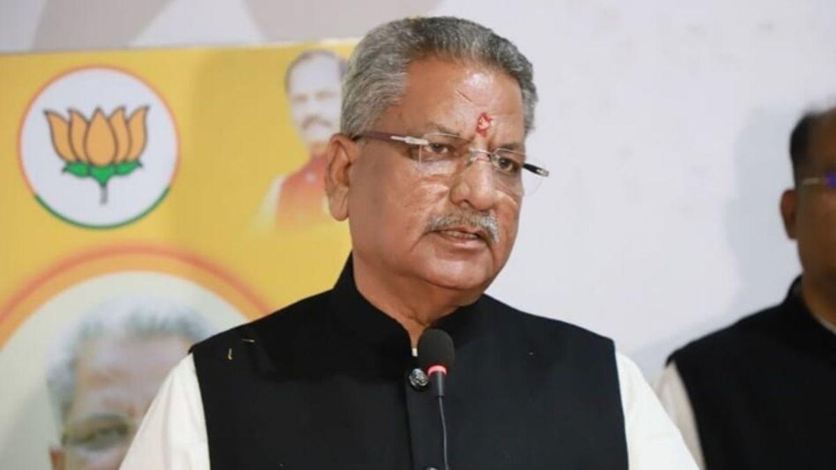 BJP नेता ओम माथुर (Photo-Twitter/OmMathur_bjp)