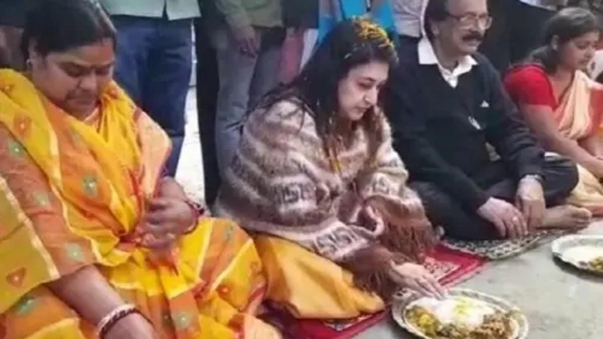 थाली लगवाकर बिना खाए उठ गईं TMC सांसद तो हुआ विवाद