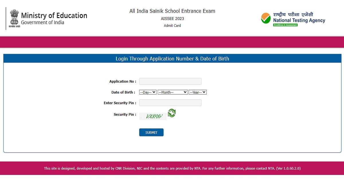 AISSEE Admit Card 2023