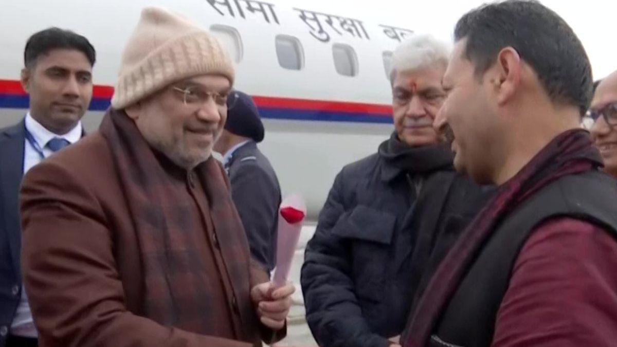  गृह मंत्री अमित शाह आज जम्मू के दौरे पर थे (फोटो-ANI)