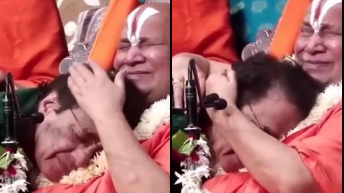 अरुण गोविल-रामभद्राचार्य जी महाराज