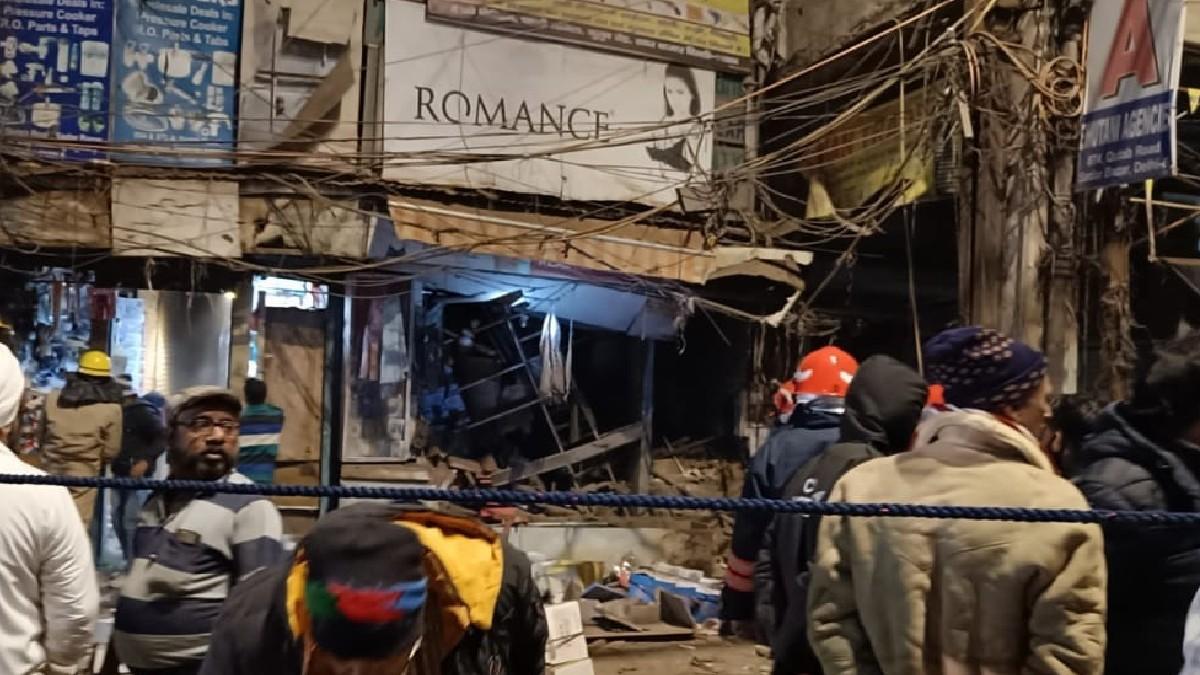 सदर बाजार में विस्फोट