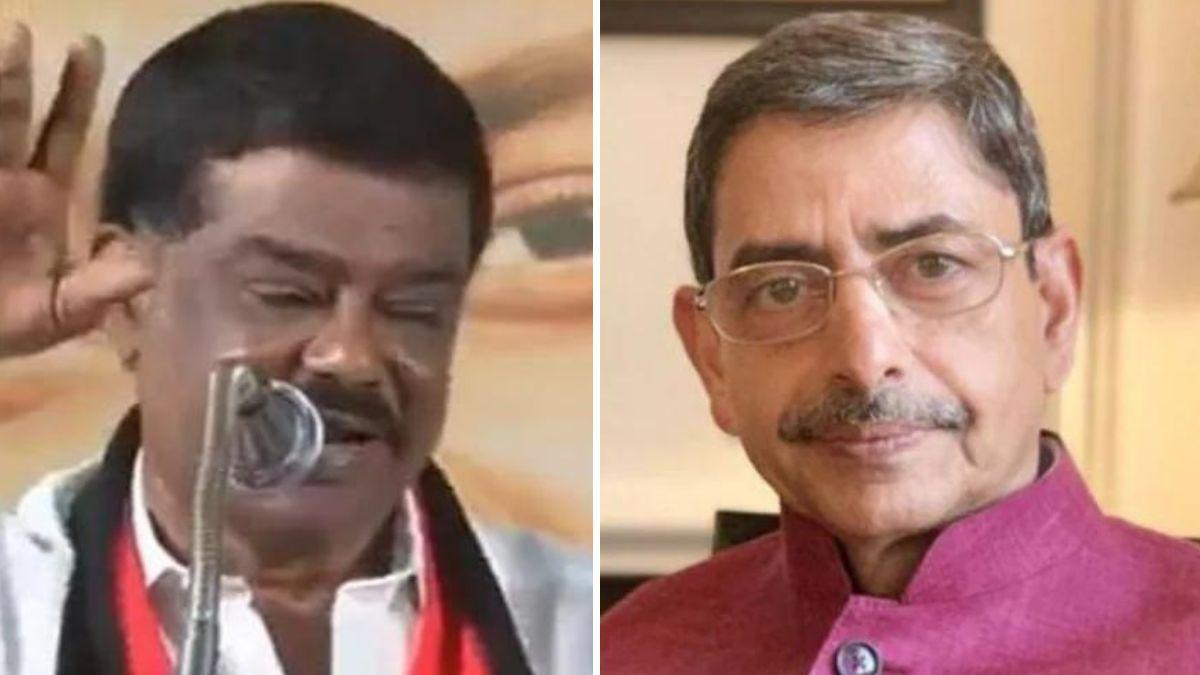 डीएमके नेता शिवाजी कृष्णमूर्ति और राज्यपाल आरएन रवि